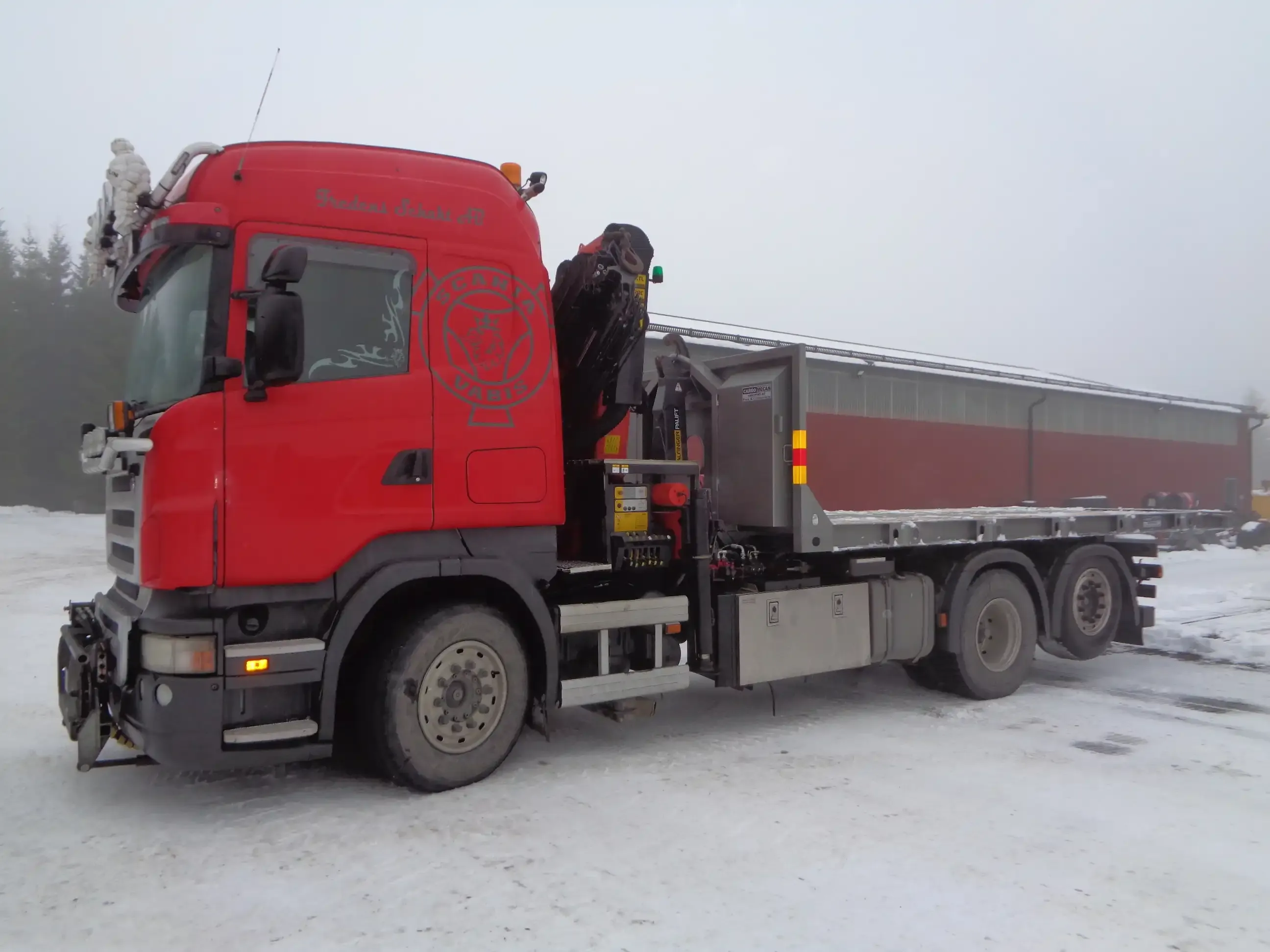 Maskinflak med aluramper 010